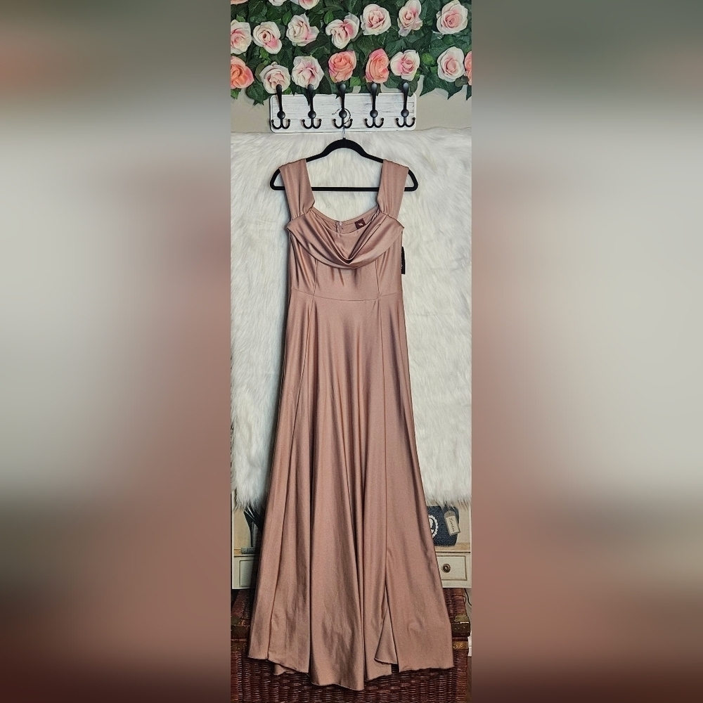 DUUL-CE Impacto Romantic Blush Maxi Dress - Picture 1 of 13